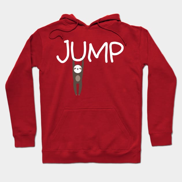 Jump Sloth Hoodie by Namarqueza